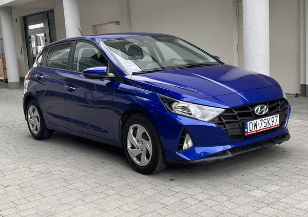 Hyundai i20 cena 56800 przebieg: 78790, rok produkcji 2022 z Bojanowo małe 211